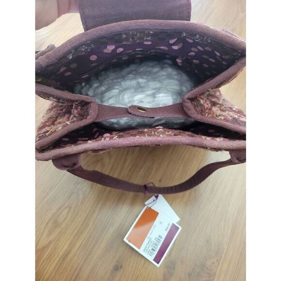 ‎NWT Vera Bradley Tweed Satchel - Picture 3 of 7